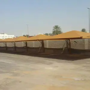 0185 بروج جدة للمقاولات | مظلات سيارات