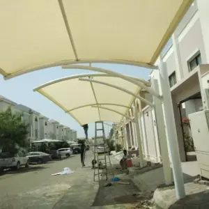 0203 بروج جدة للمقاولات | مظلات سيارات